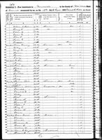 Oliver Harvey - 1850 United States Federal Census