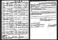 Oscar Green - World War I Draft Registration Cards, 1917-1918