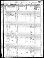 James R. Parsons - 1850 United States Federal Census