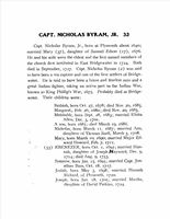 North America, Family Histories, 1500-2000 - Nicholas Byram