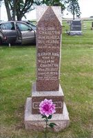 Stone for William and Sarah Ann together.