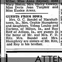 Visit Mexico MO - Mexico Ledger 20 Aug 1947